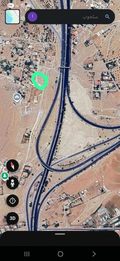 أرض في عمان اول شارع الاردن باتجاه عمان - 90,000 دأ - صورة 1