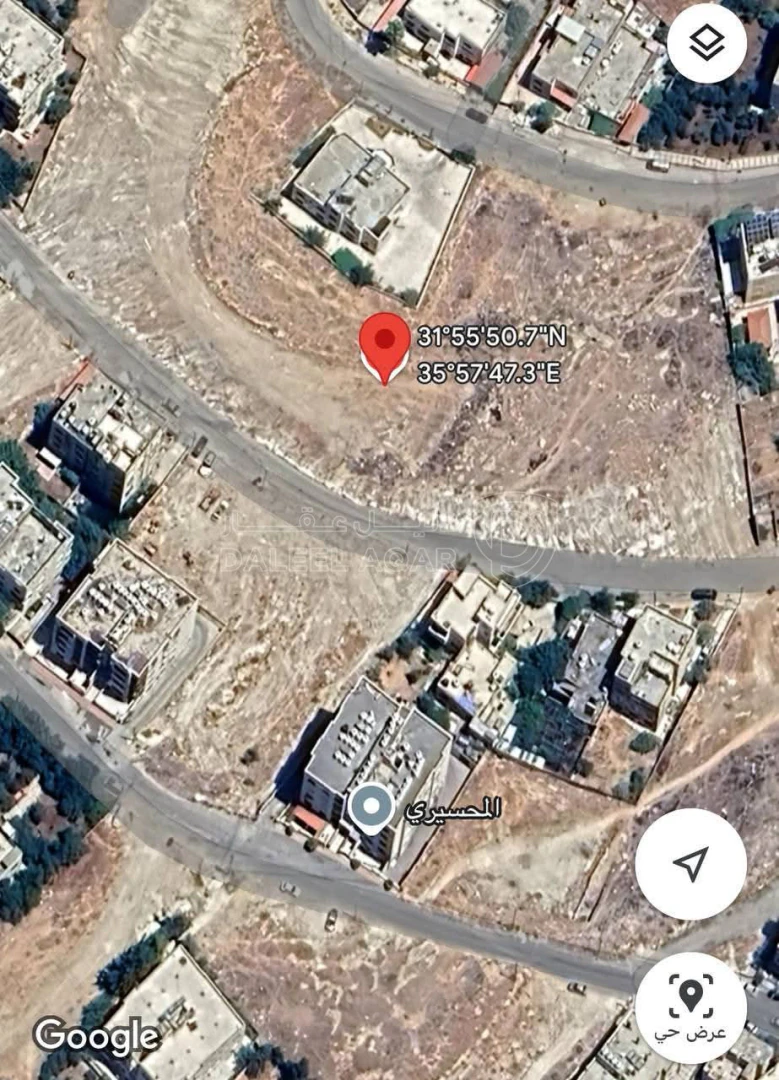 أرض في منطقة أم نوارة القويسمة - قرب حديقة الملكة رانيا - 85,000 دأ - صورة 1
