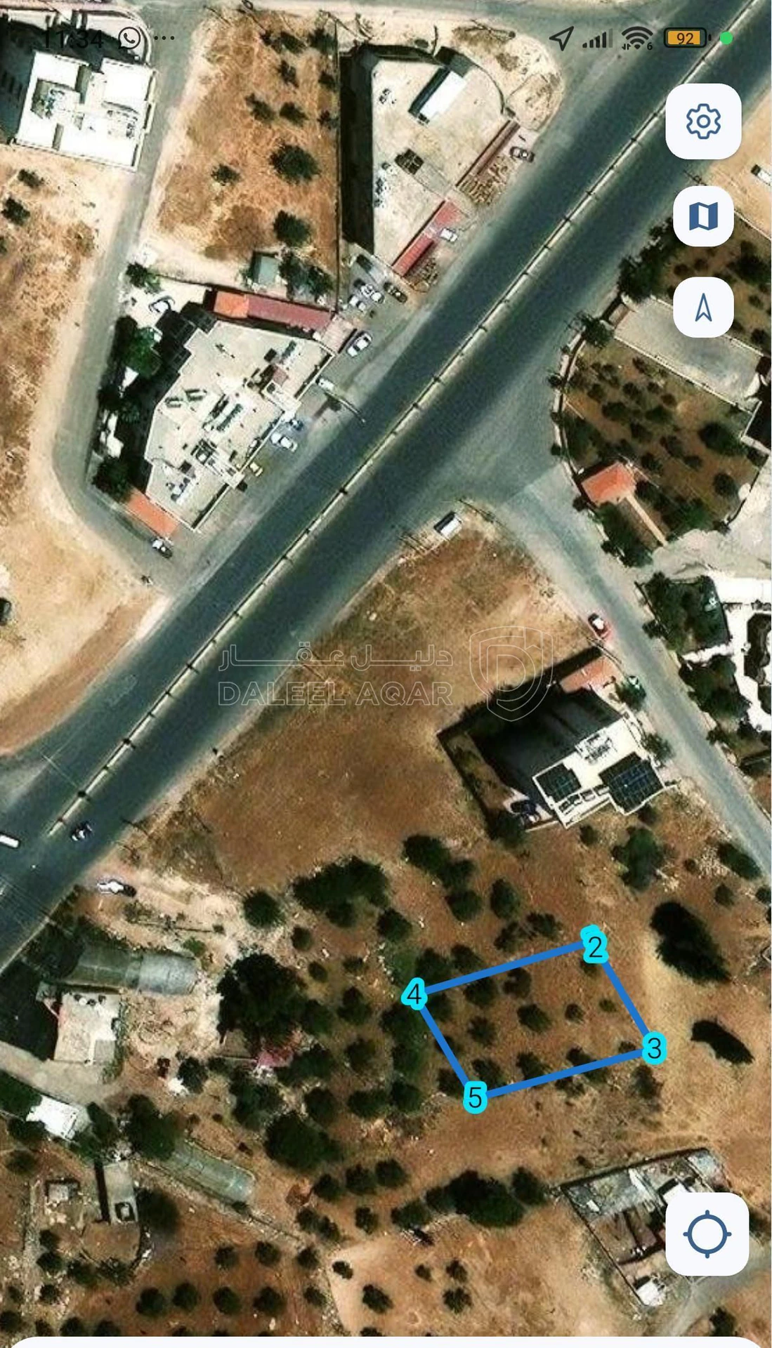 أرض في شفابدران ذهيبه - 160,000 دأ - صورة 1