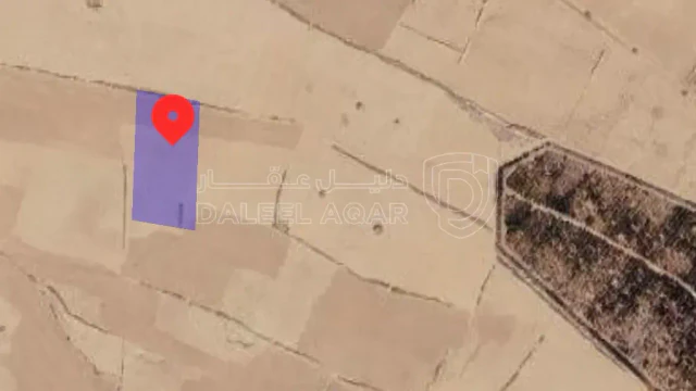 أرض في المفرق، الكوم الاحمر - 50,000 دأ - صورة 1