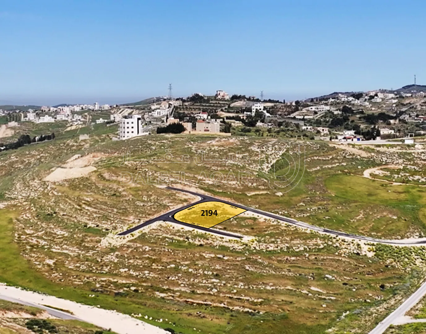أرض في أرض سكنية للبيع في شفا بدران - زينات الربوع - 83,000 دأ - صورة 1