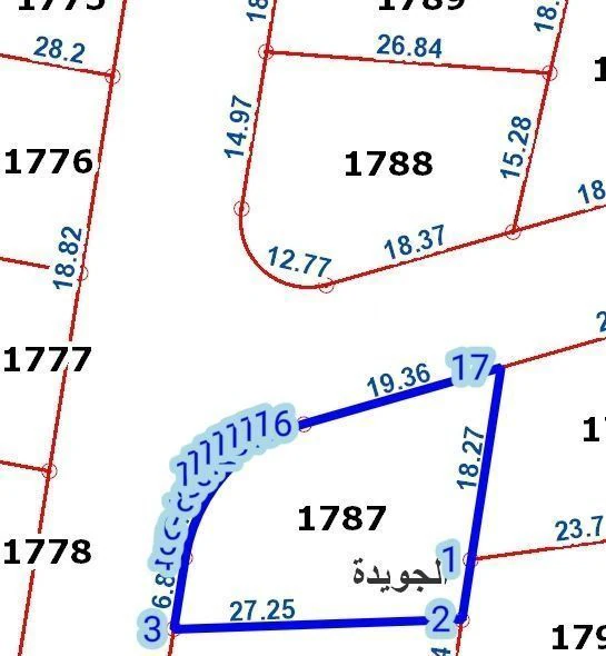 أرض في ارض للبيع - 74,444 دأ - صورة 1