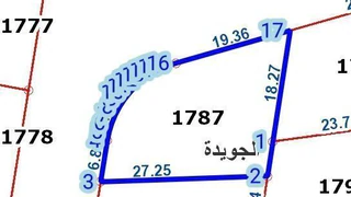 أرض في ارض للبيع - 74,444 دأ - صورة NaN