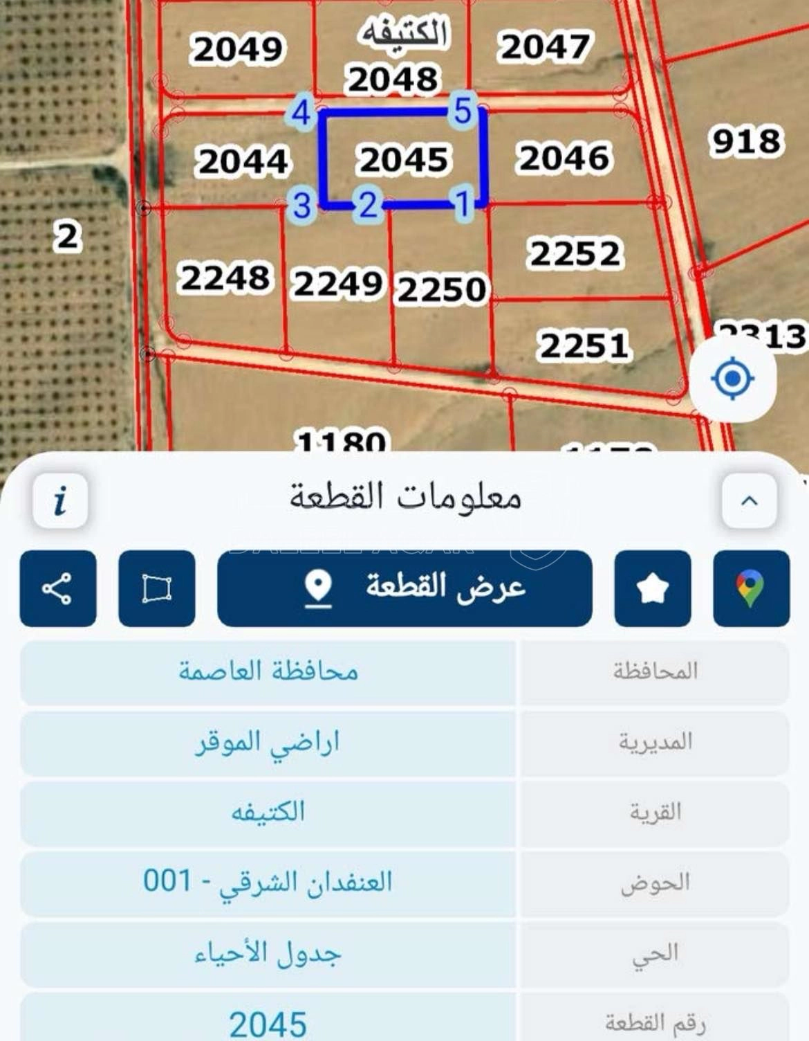 أرض في ارض للبيع قرب مزرعه الاميره مميزه  - 30,000 دأ - صورة 1