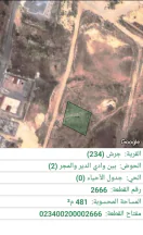 أرض في جرش / حي البركتين - 23,000 دأ - صورة NaN