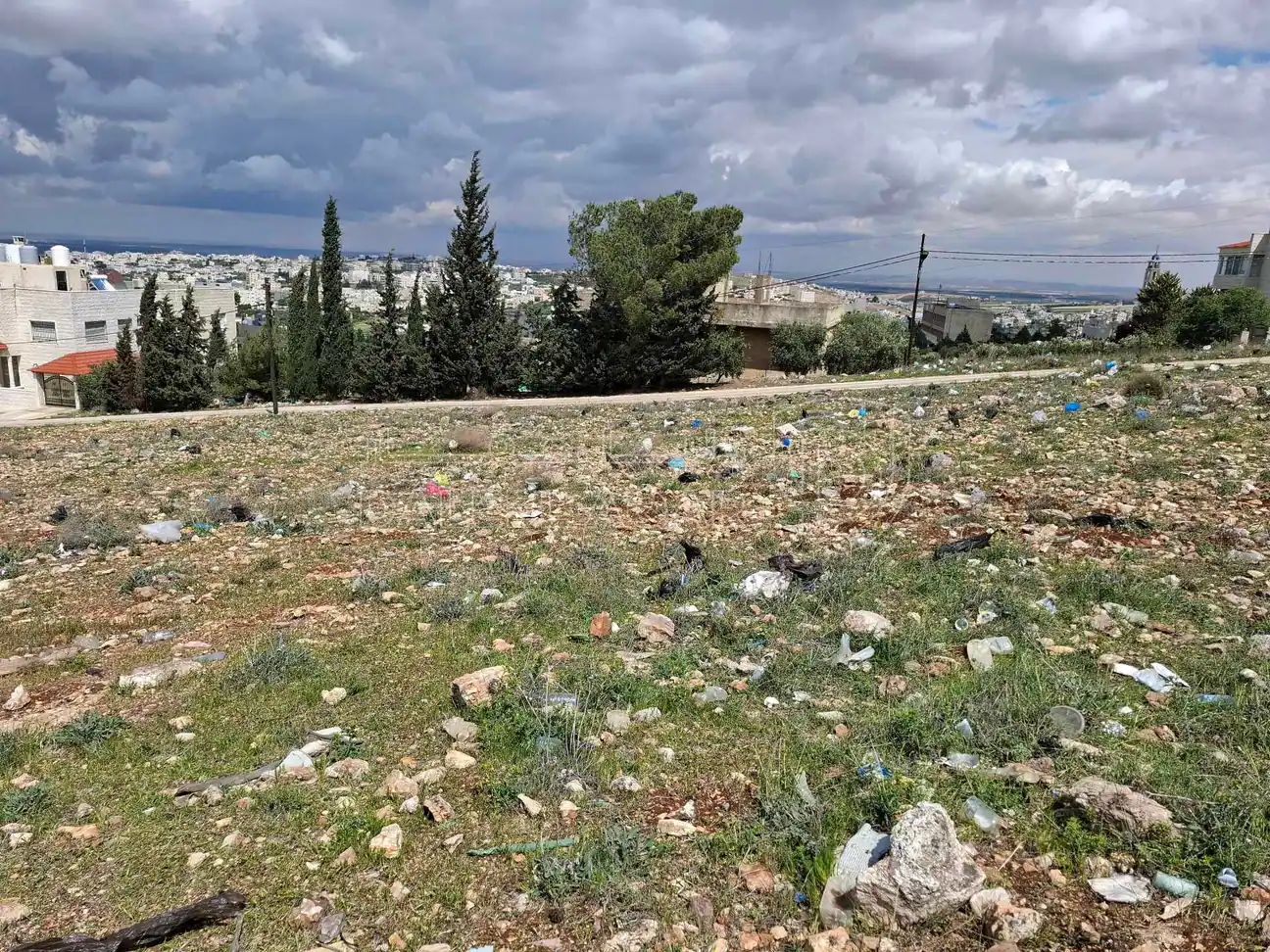 أرض في الحصن حوض ظهر الخربة  - 80,000 دأ - صورة 1