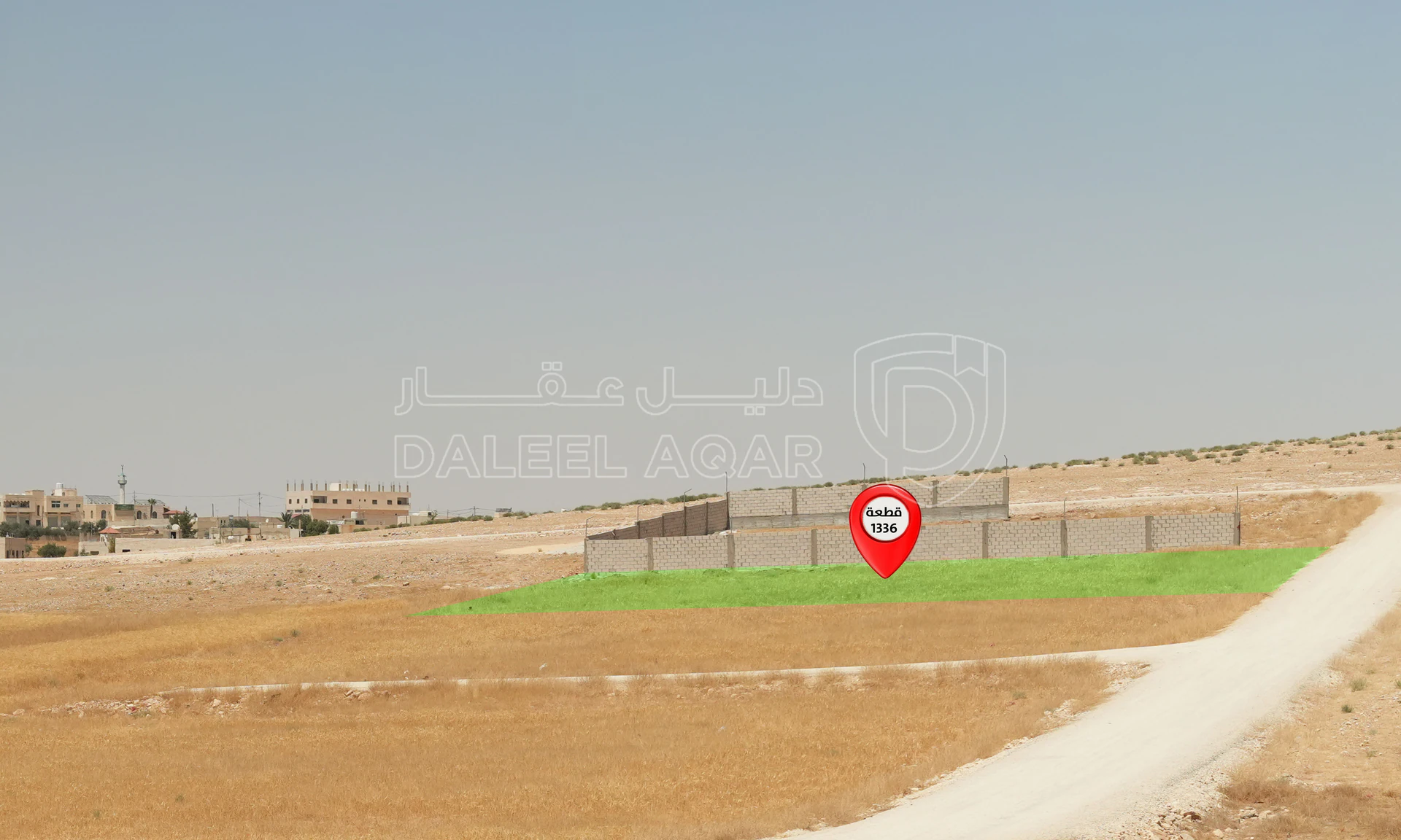أرض في قطعة أرض سكن ج في منطقة خشافية الشوابكة - 39,000 دأ - صورة 1