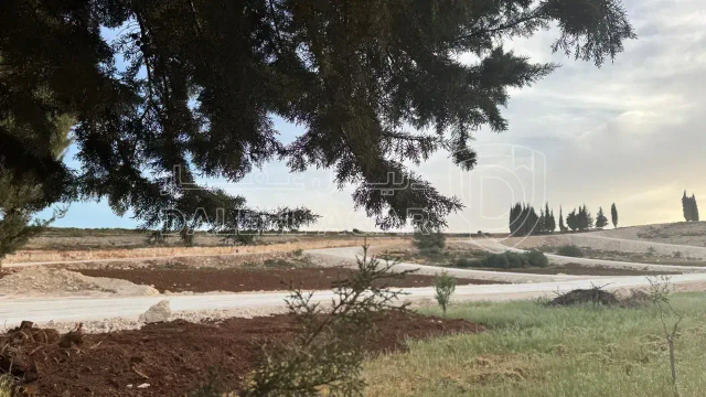 أرض - بلعاس - يبعد 6 دقائق عن طريق المطار  - 215000 دأ