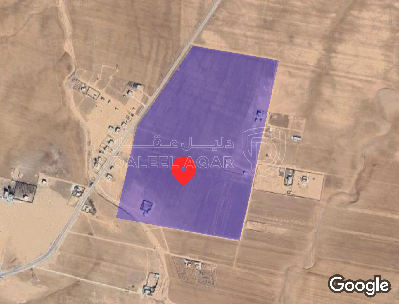 أرض في منطقة بريقا المفرق  - 25,000 دأ - صورة 1