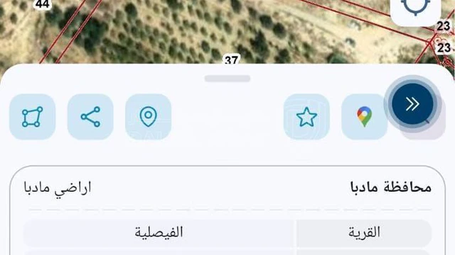 أرض في مادبا منطقة الفيصلية  - 15,000 دأ - صورة 1