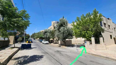 أرض - مجانبة لمستشفى شميساني ويقابلها مجمع تجاري - 550000 دأ