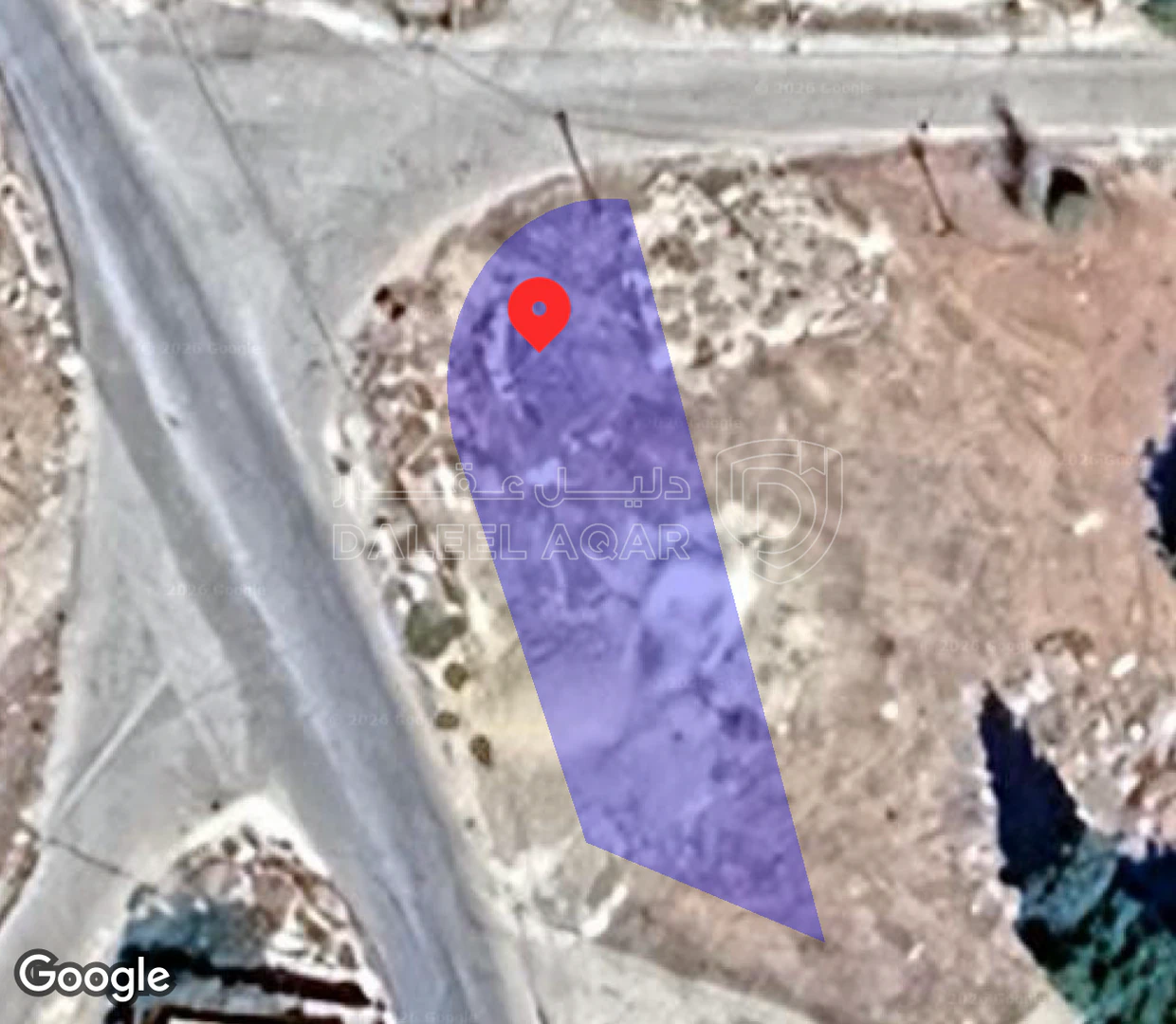 أرض في أرض تجاري منجا قرب الشارع الرئيسي مادبا  - 49,000 دأ - صورة 1