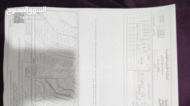 أرض في قطعة ارض طابو مستقل قرب دوار البادي - 18,000 دأ - صورة NaN
