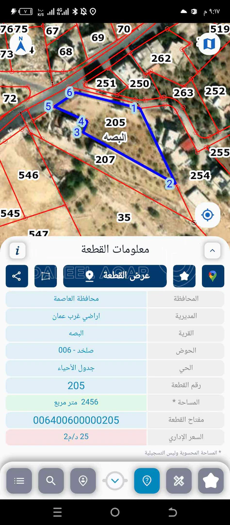 أرض في عراق الامير - 90,000 دأ - صورة 1