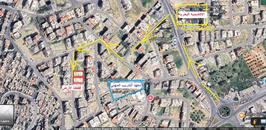 أرض في عمان ابو نصير  - 115,000 دأ - صورة 1