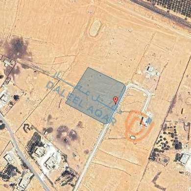 أرض في المفرق الباديه الشماليه الشرقيه نايفه حي المدهون  - 3,000 دأ - صورة 1