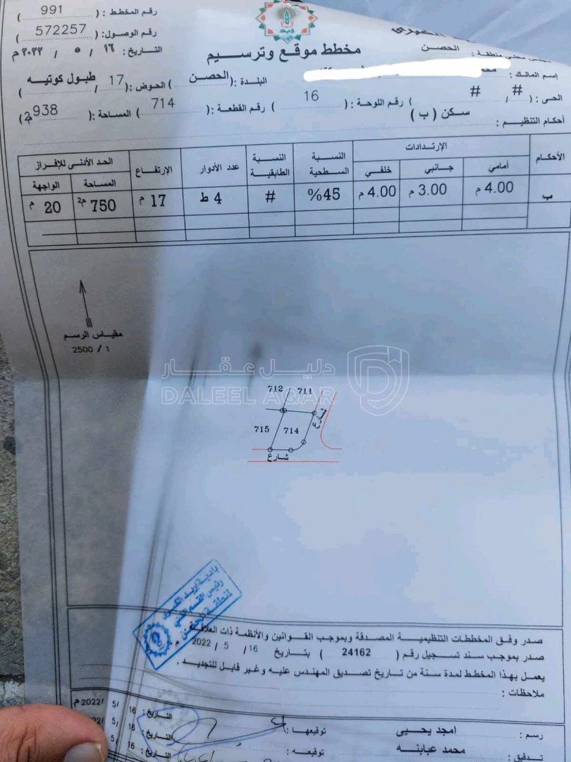 أرض في قطعة أرض مبني عليها سكن طلابي اوتعليمي مساحة ٦٠ م - 41,000 دأ - صورة 1