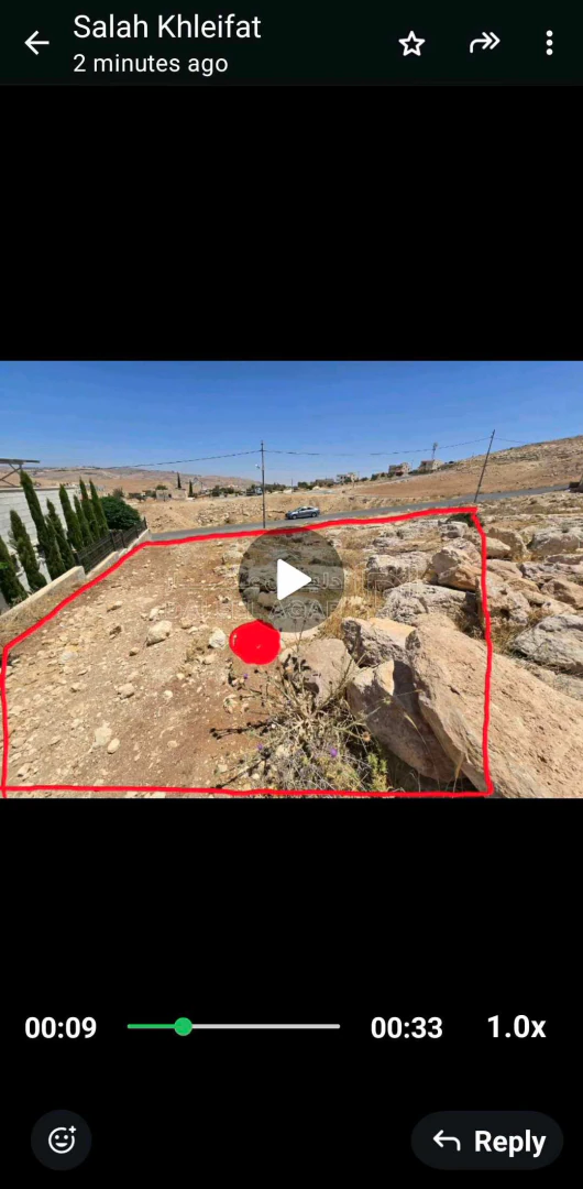 أرض في عمان شفا بدران عيون - 100,000 دأ - صورة 1