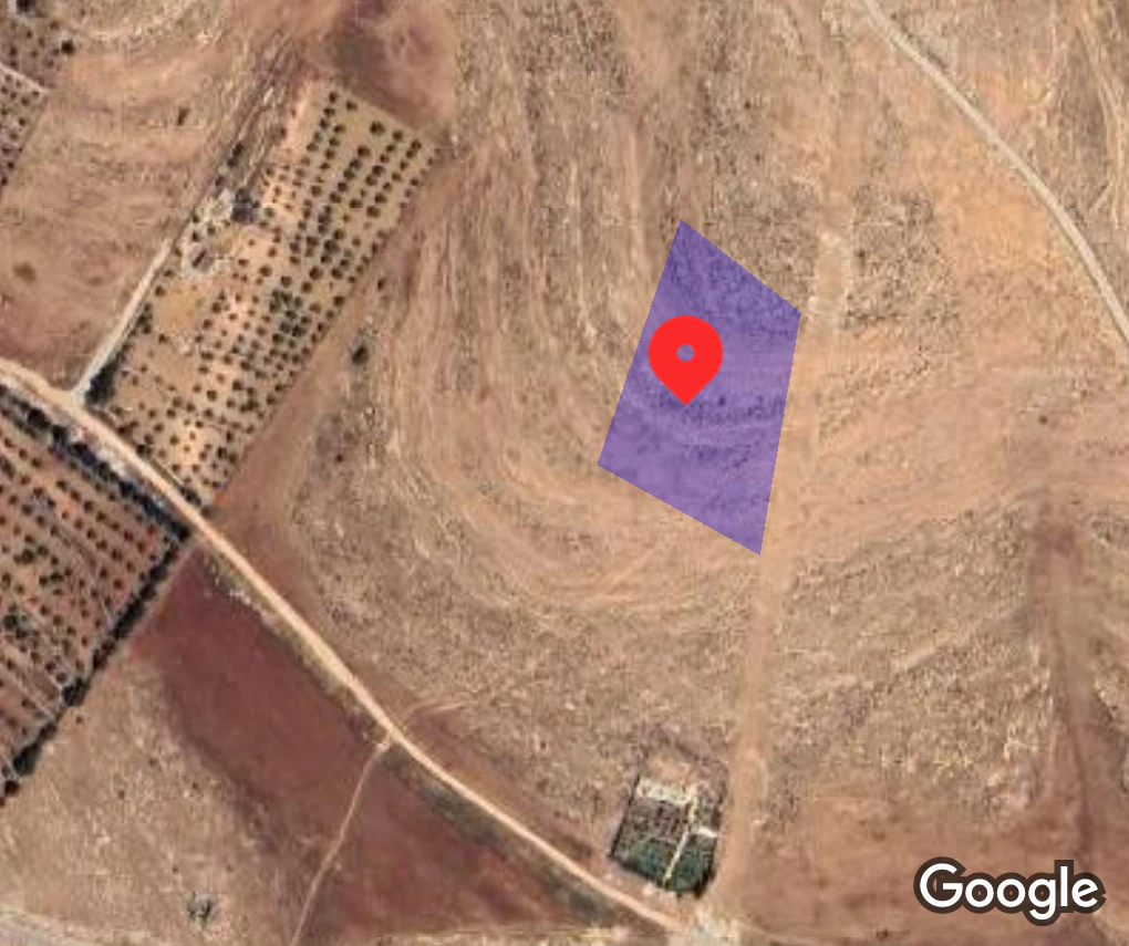 أرض في جريبا حوض غنيمة - 56,000 دأ - صورة 1