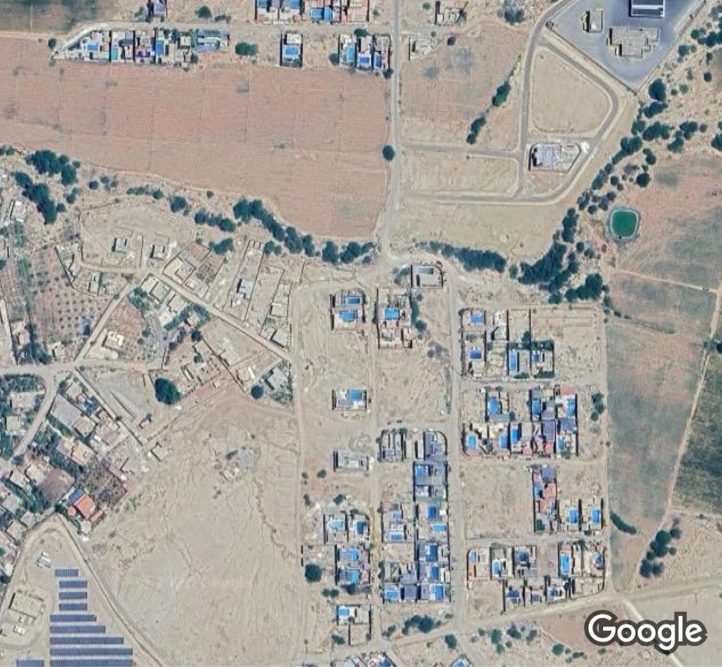 أرض في قطعة أرض مبنيه عظم شاليه لم تكمل - 60,000 دأ - صورة 1