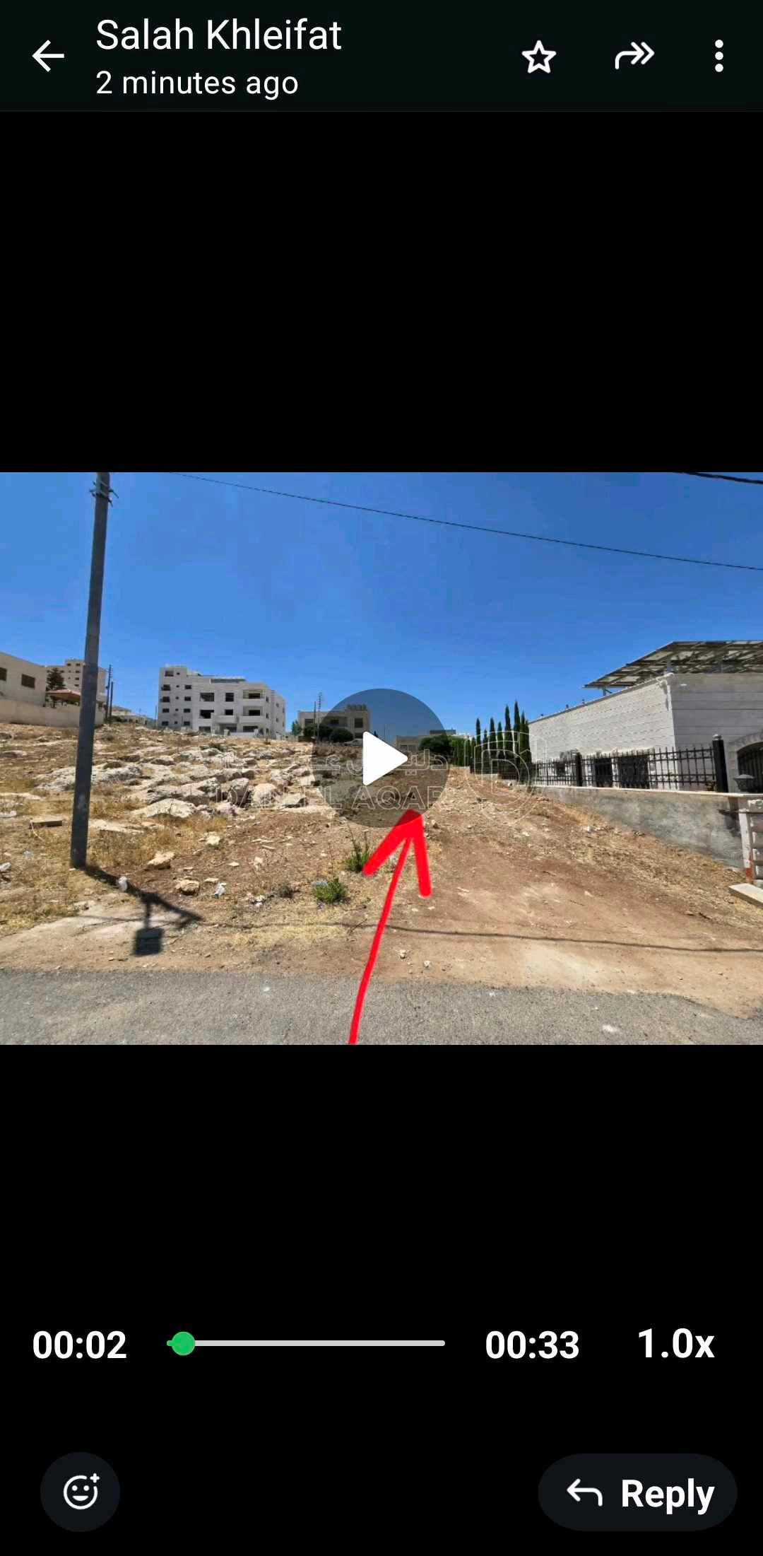 أرض في عمان شفا بدران عيون - 100,000 دأ - صورة 1