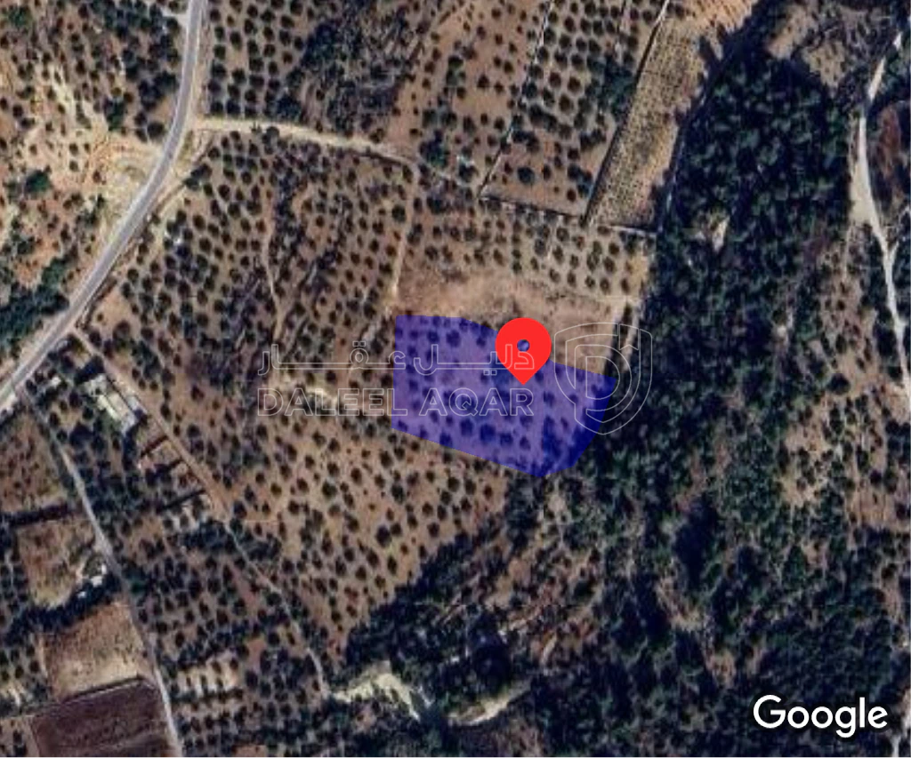 أرض في جبال شمال جرش ساكب - 64,800 دأ - صورة 1