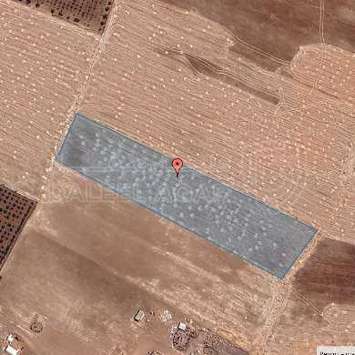 أرض في غرب مبنى المحافظة الجديد ( 1.5 كم  ) - 120,000 دأ - صورة 1