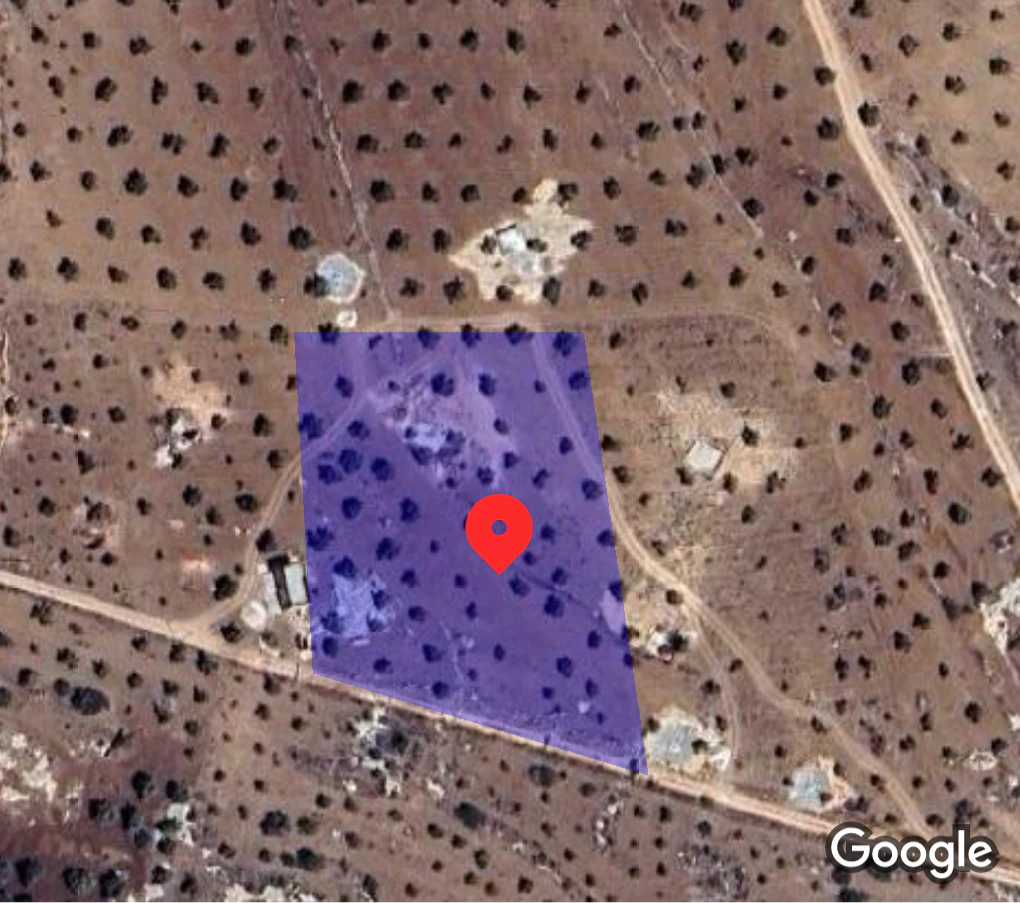 أرض في غرب اربد قريه كفررحتا - 60,000 دأ - صورة 1