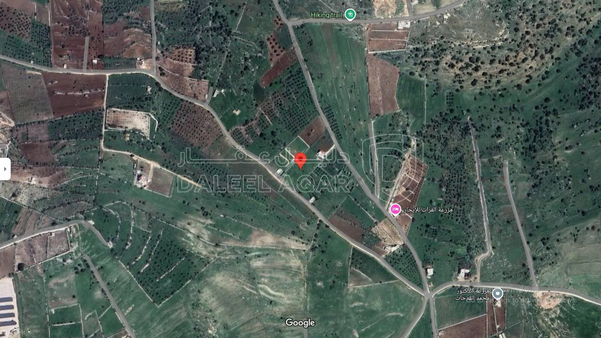 أرض في عجلون - قرية سامتا وعفنا - حوض خلايل ابو حصين - 75,000 دأ - صورة 1