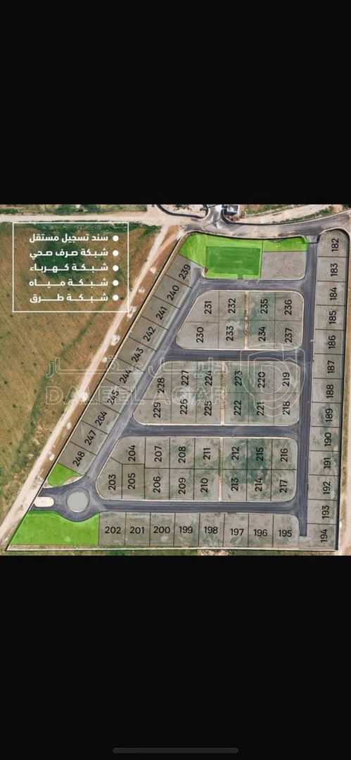 أرض في ارض للبيع داخل كمباوند فلل فكتوريا  - 78,000 دأ - صورة 1