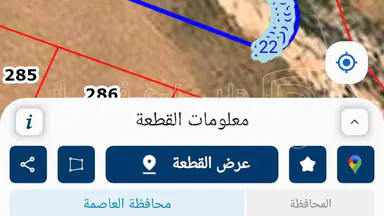 أرض في أرض للبيع في منطقة أم رمانة،خلف فلل الأندلسية - 62,000 دأ - صورة NaN