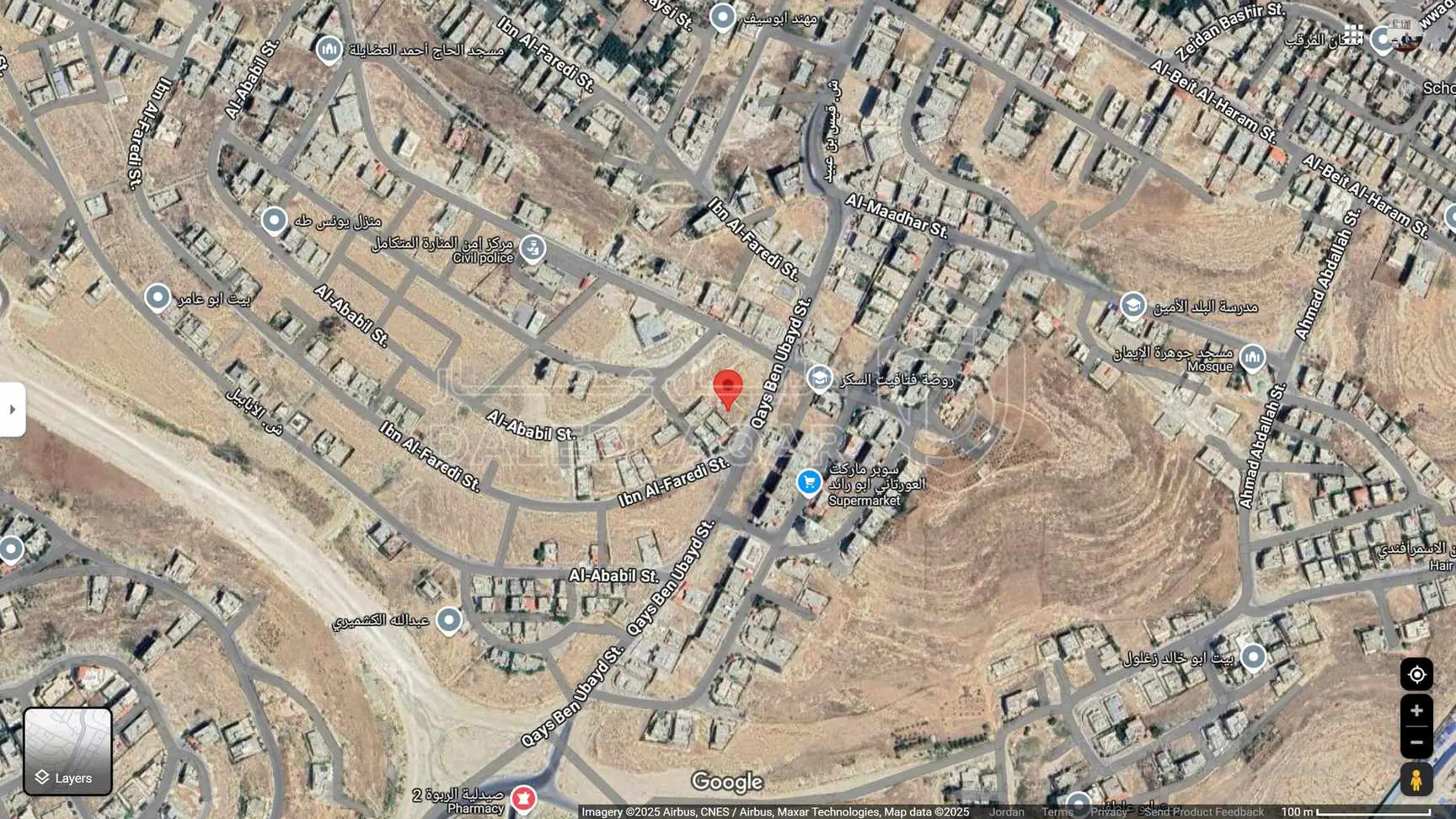 أرض في جنوب عمان في القويسمة - 60,000 دأ - صورة 1