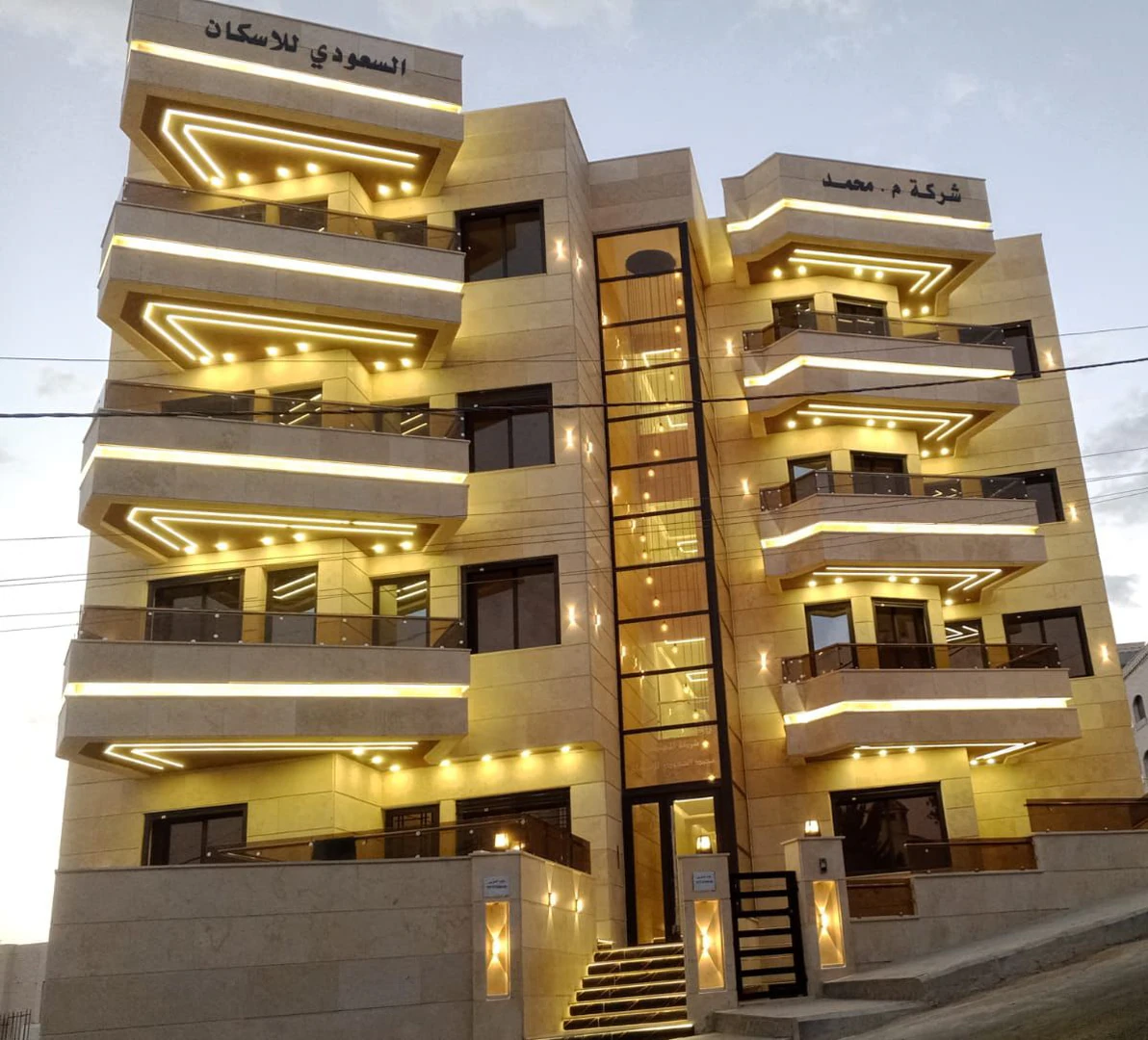 شقة في البنيات طريق المطار - 85,000 دأ - صورة 1