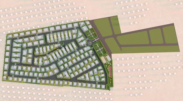 أرض في بالقرب من أكاديمية الزين الفروسية - 89,500 دأ - صورة 1