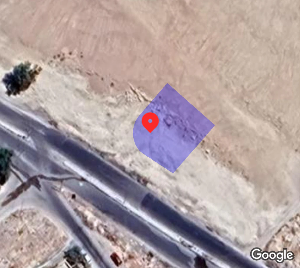 أرض في الزرقاء  حي الجنينة المساحة ٤٥١ - 42,000 دأ - صورة 1