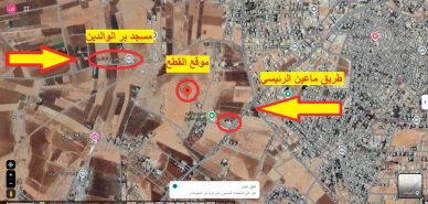 أرض في مادبا - بداية طريق ماعين الرئيسي خلف محطة بترول  - 122,500 دأ - صورة NaN
