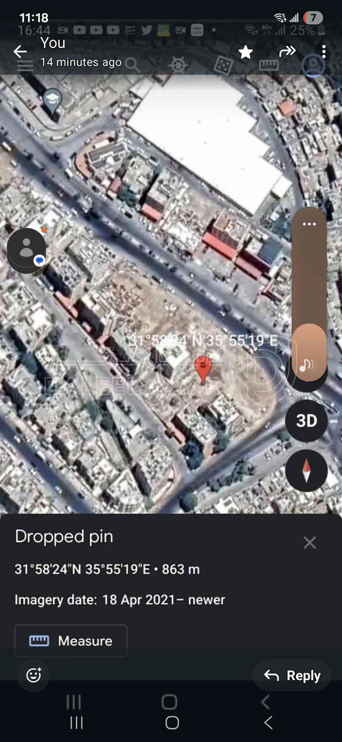 أرض في عمان شارع الاردن  - 120,000 دأ - صورة 1