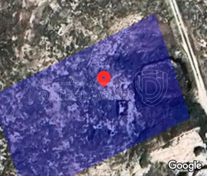 أرض في بلعما طريق الفنيه باتجاه بئر السعودي - 19,500 دأ - صورة 1