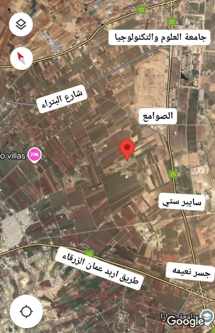 أرض في اربد الحصن قرب الصوامع - 116,250 دأ - صورة 1