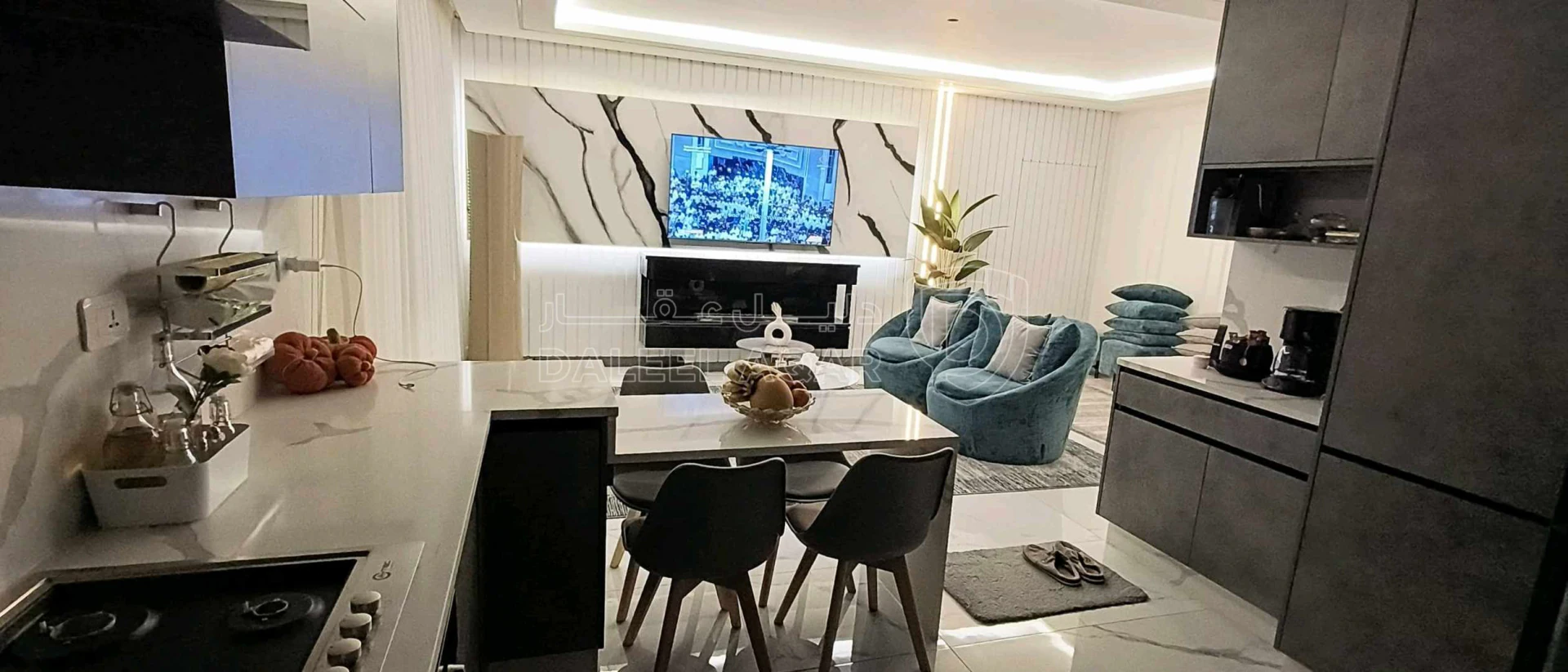 شقة في البنيات شارع البنيات الرئيسي  - 135,000 دأ - صورة 1