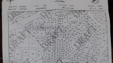 أرض في  البلقاء ديرعلا مثلث العارضة - 10,000 دأ - صورة NaN