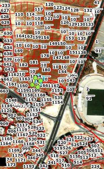 أرض في عمان شمال عمان ام زويتينة خوض ام حجير  - 210,000 دأ - صورة 1