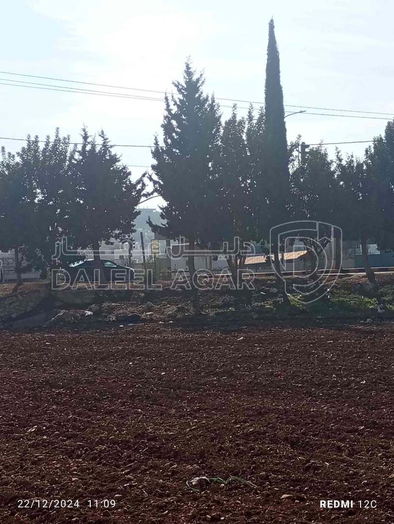 أرض في حسبان الشارع الرئيسي بعد البلديه - 220,000 دأ - صورة 1