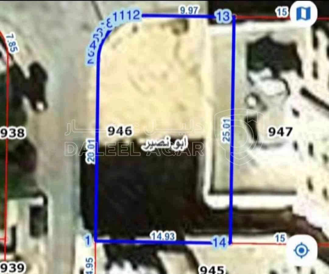 أرض في قطعة أرض مميزة للبيع في أبو نصير حي الضياء - 96,000 دأ - صورة 1
