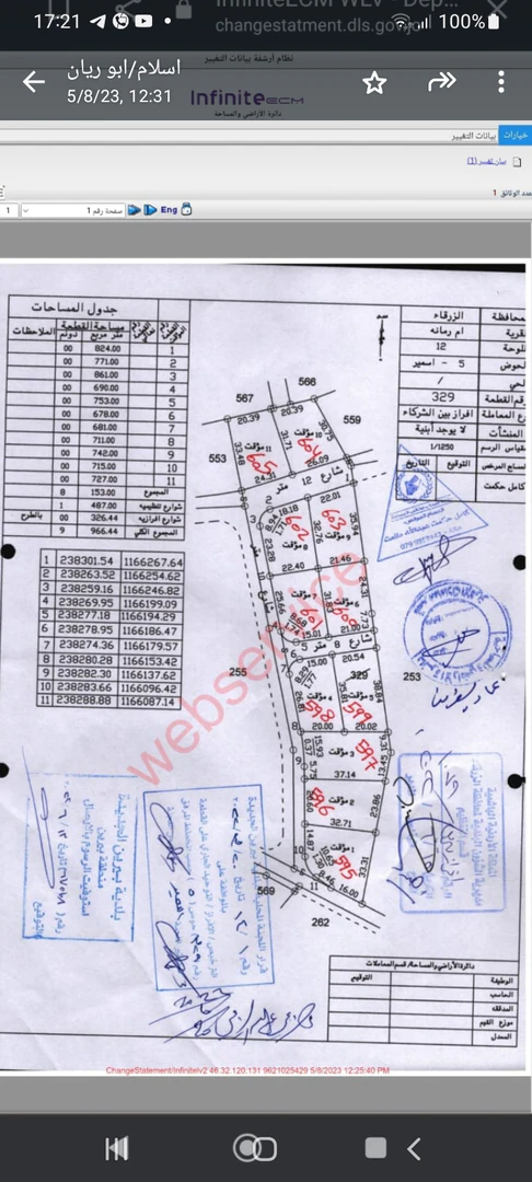 أرض في شفا بدران ام رمانه - 88,000 دأ - صورة 1