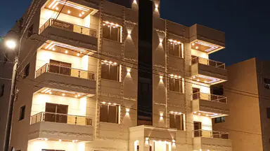 شقة - ضاحية الحج حسن-قرب مستشفى الحنان-مقابل مسجد الروضة - 85000 دأ