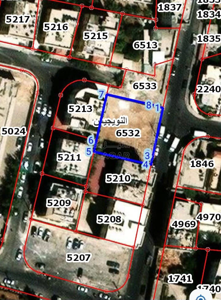 أرض في شرق عمان - قرية النويجيس - 320,000 دأ - صورة 1