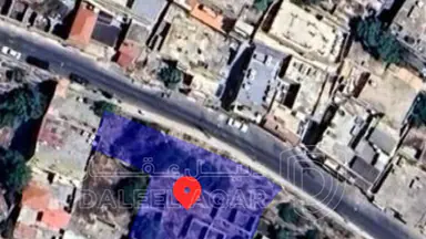 أرض - جبل عمان شارع خرفان مطلي على امانه عمان واسط البلد يوجد بها منسوب تحت الشارع واجهه الارض على الشارع 42 م تنظيم تجاري سكني ضمن سكن د - 150000 دأ